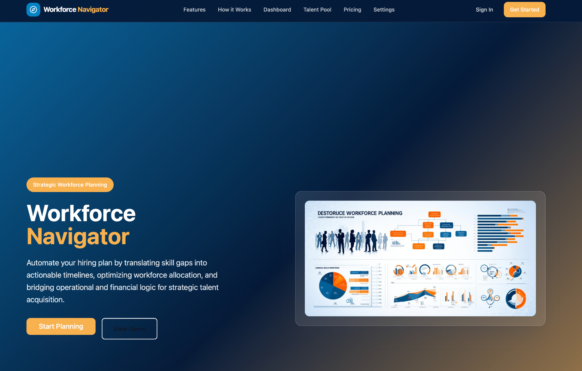 Workforce Navigator interface screenshot